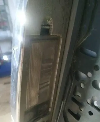 Jaguar X-Type Number plate light