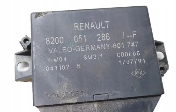 Renault Laguna II Parking PDC control unit/module 8200051286