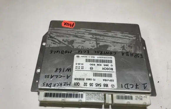 Mercedes-Benz A W168 ESP (stability system) control unit 1685453532 0265109630
