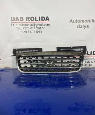 Hyundai Trajet Front bumper upper radiator grill 863523A000