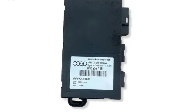 Audi A5 8T 8F Convertible roof control unit 8F0959255 HH11S0190 8E0959255