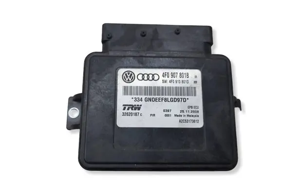 Audi A6 Allroad C6 Hand brake control module 4F0907801B 4F0910801D