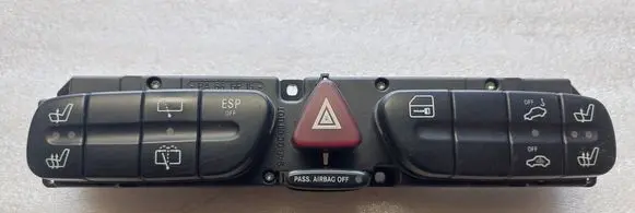 Hazard light switch