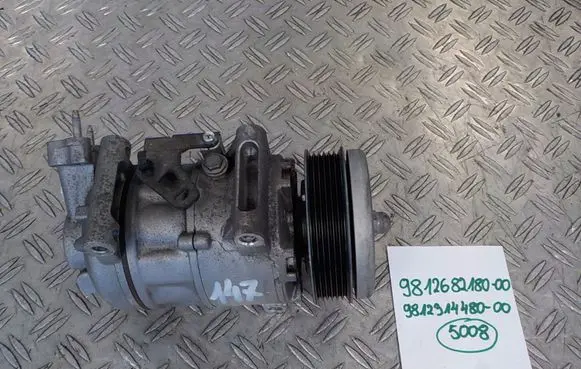Peugeot 5008 II Air conditioning (A/C) compressor (pump) 9812682180