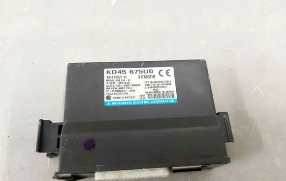 Mazda 6 Door central lock control unit/module KD45675U0 SKE13401