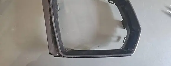 Plastic wing mirror trim cover