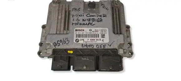 Mini One - Cooper Coupe R56 Engine control unit/module 0261201844 030040277 7600019