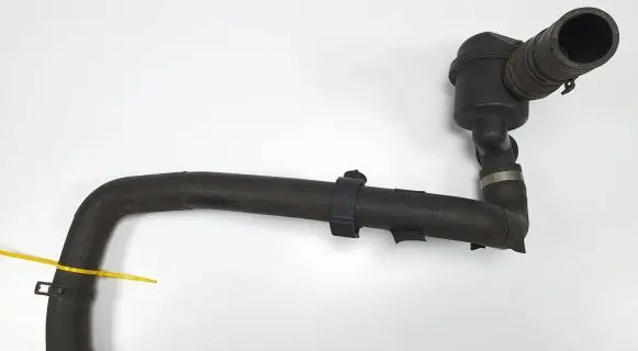 Jaguar XF X250 Engine coolant pipe/hose 4R83-8569-AD