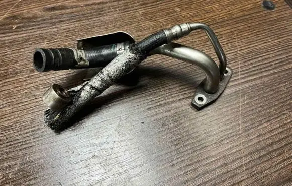 Turbo turbocharger oiling pipe/hose