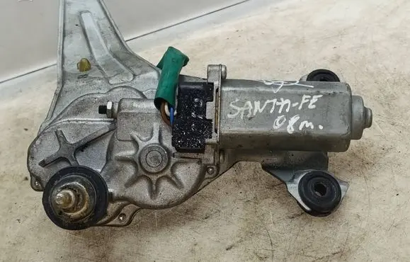 Hyundai Santa Fe Rear window wiper motor 987002B000 035111451