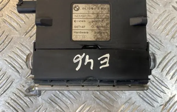 BMW 3 E46 Coolant heater 64126918806 6918806 2400301