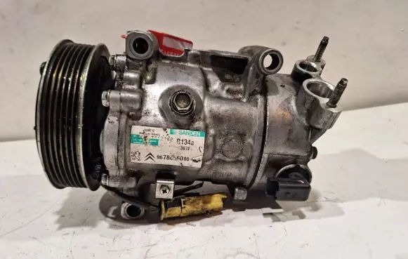 Peugeot Partner Air conditioning (A/C) compressor (pump) 9678056080