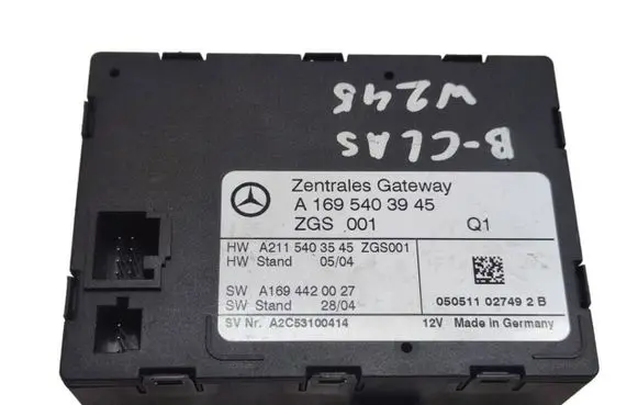 Mercedes-Benz B W245 Gateway control module A1695403945 A1694420027 A2115403545