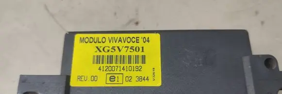 Toyota RAV 4 (XA20) Other control units/modules XG5V7501 4120071410192 E1023844