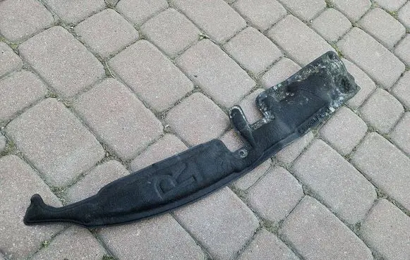 Front bumper foam support bar