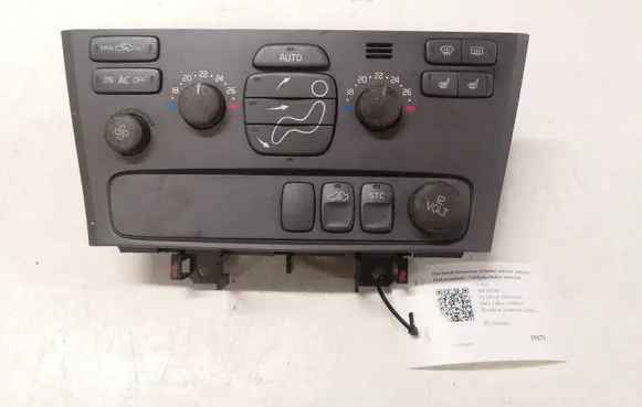 Volvo S60 Climate control unit 8682930 02W38E M637CA00117