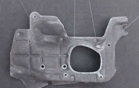 Volkswagen PASSAT B6 Front sound insulation 3C1863353