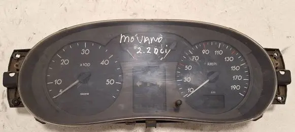 Opel Movano A Speedometer (instrument cluster) P8200140413B 21657580 216672945