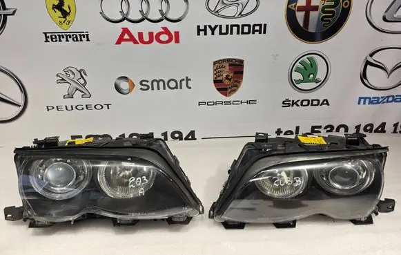 BMW 3 E46 Headlights/headlamps set 
