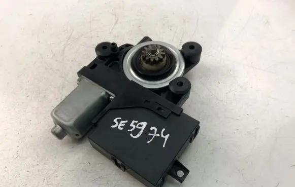 Front door window regulator motor