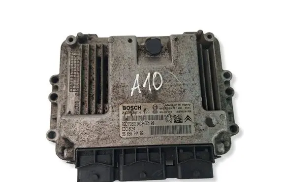 Citroen C4 I Engine control unit/module 9665674480 0281014729