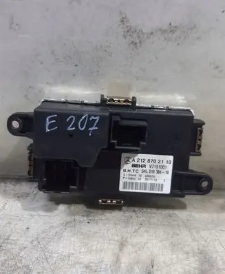 Mercedes-Benz E C207 W207 Heater blower motor/fan resistor A2128702110
