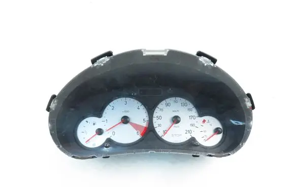 Peugeot 206 Speedometer (instrument cluster) 9656414980