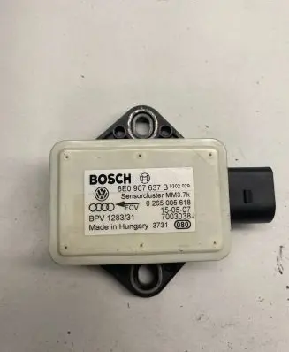 Audi A6 S6 C6 4F ESP acceleration yaw rate sensor 8E097637B