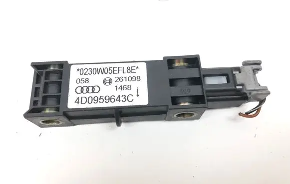 Audi A8 S8 D2 4D Airbag deployment crash/impact sensor 4D0959643C