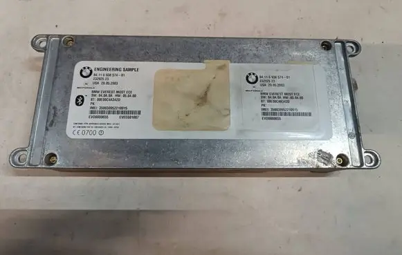 BMW 5 E60 E61 Bluetooth control unit module 6938574