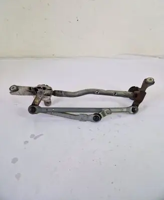 Front wiper linkage and motor