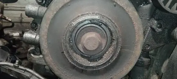 Opel Zafira A Crankshaft pulley