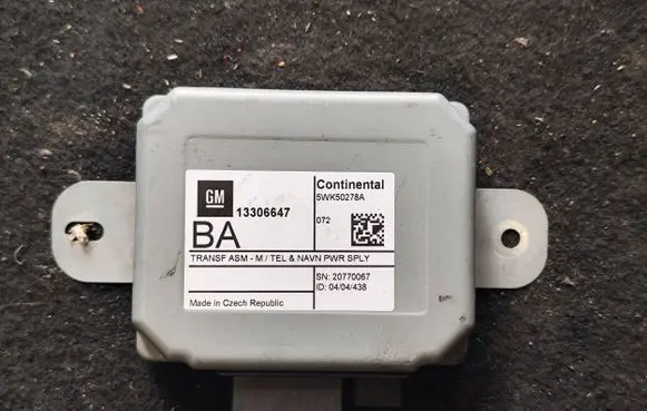 Opel Antara Other control units/modules 13306647 5WK50278A 20770067
