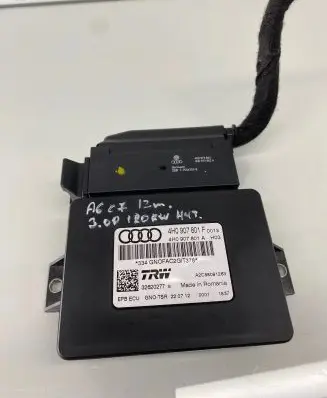 Audi A6 S6 C7 4G Hand brake control module 4H0907801F 4H0907801A 32620277
