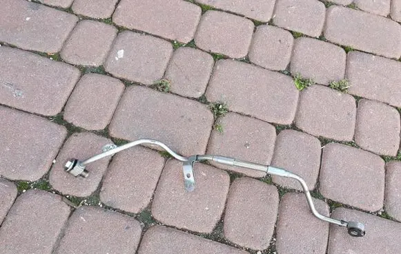 Opel Zafira C Turbo turbocharger oiling pipe/hose 55499245