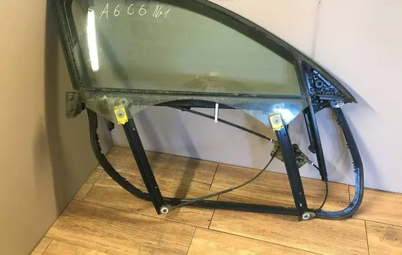 Audi A6 S6 C6 4F Front door window/glass frame 4F0837630