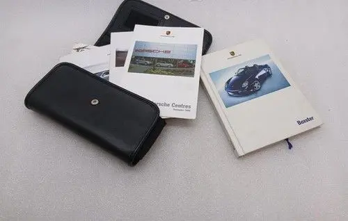 Porsche Cayman 987 User manual