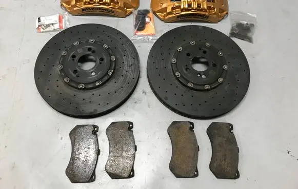 Mercedes-Benz C AMG W205 Brake discs and calipers set A2314211612 A2314211512