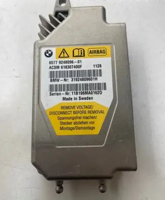 BMW 5 F10 F11 Airbag control unit/module 9248096 618307400F 31924809601H