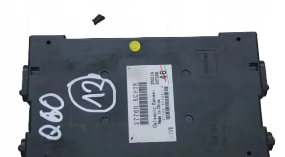 Infiniti Q60 Air conditioning/heating control unit 277605CH0B