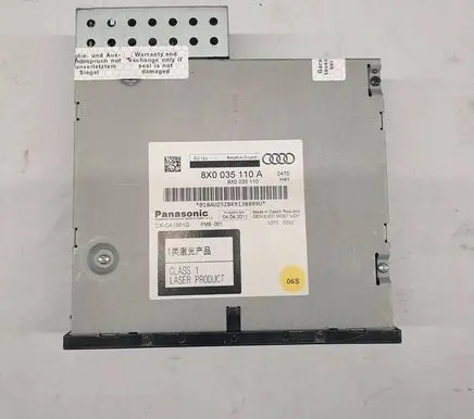 Audi A6 S6 C7 4G CD/DVD changer 8X0035110A 8X0035110