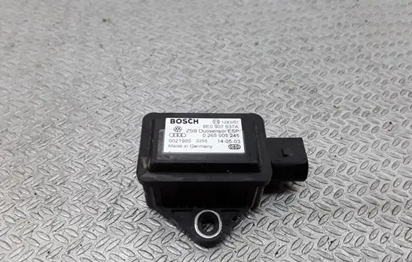 Volkswagen PASSAT B5.5 ESP acceleration yaw rate sensor 8E0907637A 0265005245