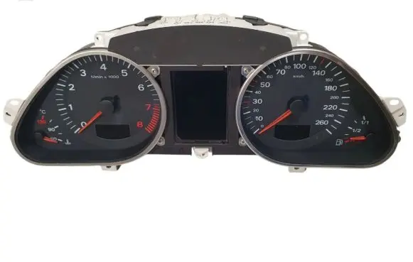 Audi A6 S6 C6 4F Speedometer (instrument cluster) 4F0920900M 4F0910900A