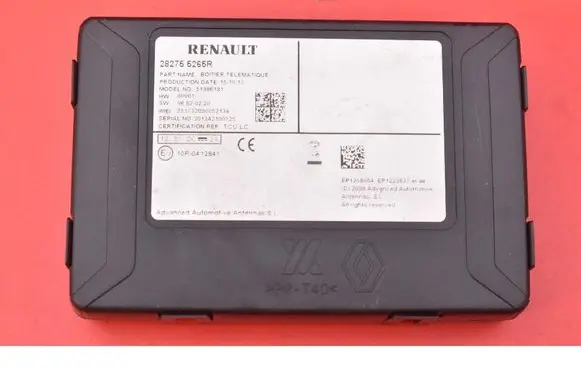 Renault Captur Comfort/convenience module 282765265R