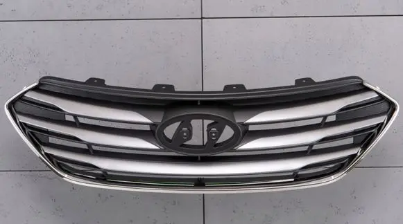 Hyundai Santa Fe Front bumper upper radiator grill 863502WAA0