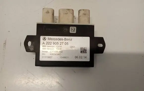 Mercedes-Benz S W222 Tailgate/trunk control unit/module A2229052705 K95303AC