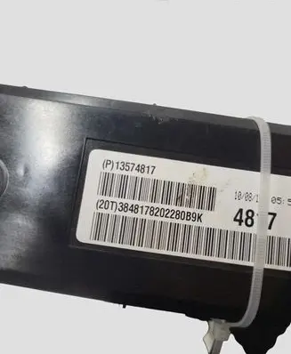Opel Insignia A Air conditioning/heating control unit 13574817