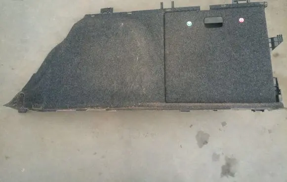 Skoda Superb B6 (3T) Trunk/boot lower side trim panel 3T9867428C