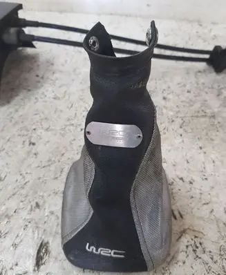Fiat Punto (199) Gear lever shifter trim leather/knob