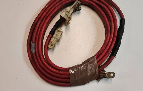 BMW 5 E60 E61 Positive cable (battery) 6176949 6183817